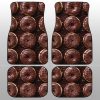 Chocolate Donuts Car Floor Mats Custom Girly Pattern Car Accessories