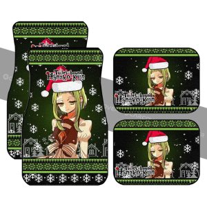 Christmas Anime Toilet-Bound Hanako-kun Sakura Nanamine Car Floor Mats Custom Car Accessories