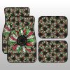 Christmas Sunflower Car Floor Mats Custom Car Decoration