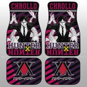 Chrollo Lucilfer Car Floor Mats Custom Hunter x Hunter Anime Car Accessories