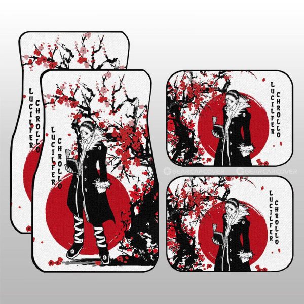 Chrollo Lucilfer Car Floor Mats Custom Japan Style Car Accessories