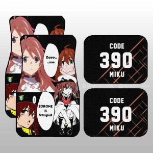 Code:390 Miku Car Floor Mats Custom Car Accessories