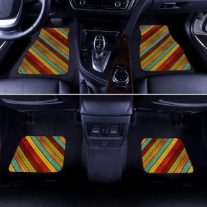 Color Strips Car Floor Mats Custom Colorful Car Accessories