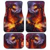 Coolest Burning Dragon Car Floor Mats Custom Cool Car Accessories