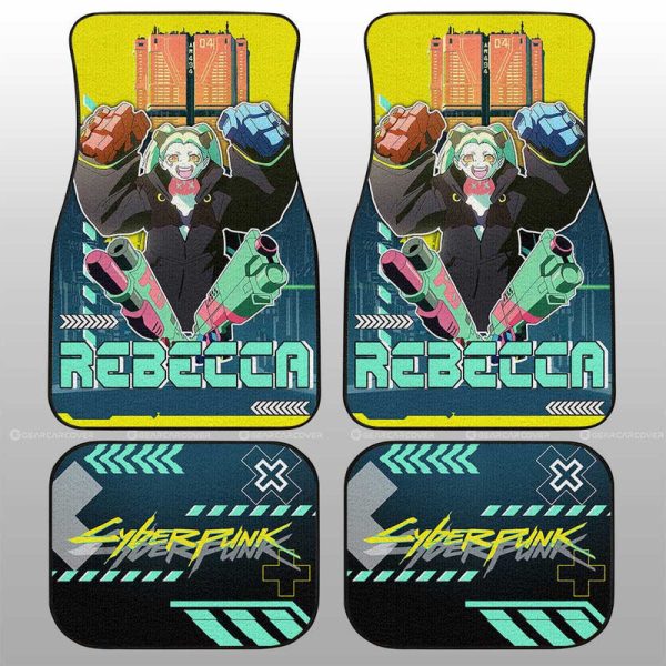 Cyberpunk Edgerunners Rebecca Car Floor Mats Custom