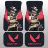 Cypher Car Floor Mats Custom Valorant Agent