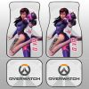 D.Va Car Floor Mats Custom Overwatch