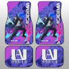 Dabi Car Floor Mats Custom My Hero Academia Car Interior Accessories