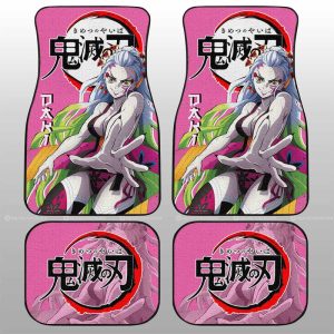 Daki Car Floor Mats Custom Demon Slayer Anime Car Accessories