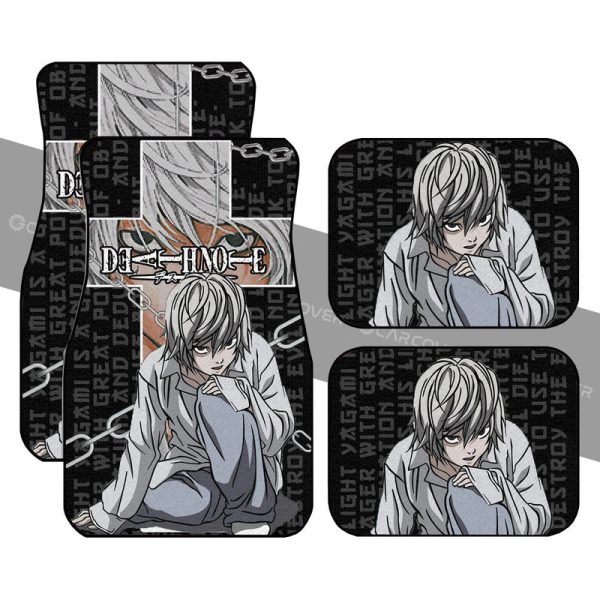 Death Note Near Car Floor Mats Custom Anime Car Accessories