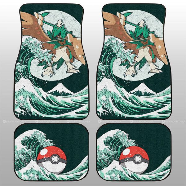 Decidueye Car Floor Mats Custom Pokemon Car Accessories