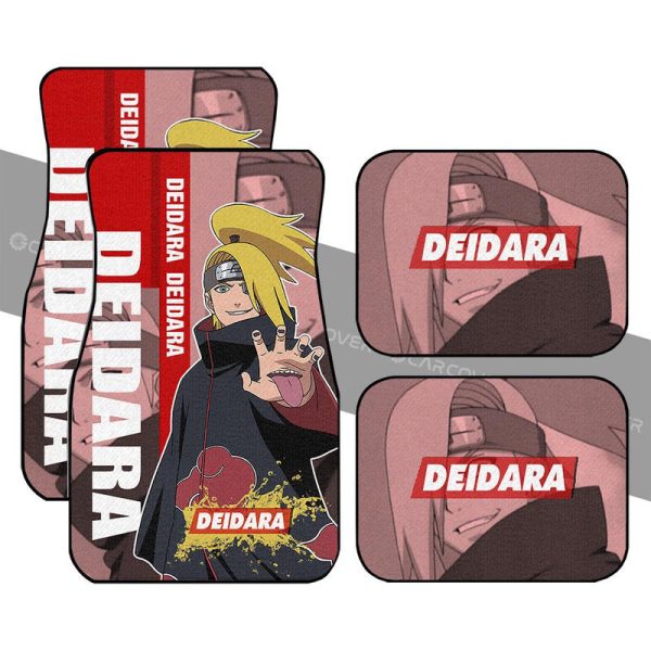 Deidara Akatsuki Car Floor Mats Custom Anime Car Accessories