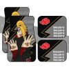 Deidara Car Floor Mats Custom Akatsuki Members Anime Car Accessories