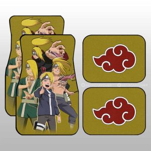 Deidara Car Floor Mats Custom Car Accessories