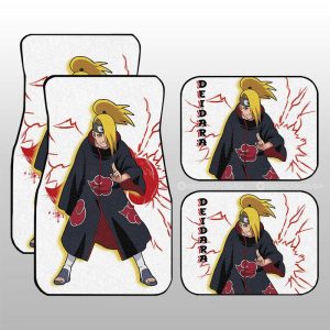 Deidara Car Floor Mats Custom For Anime Fans