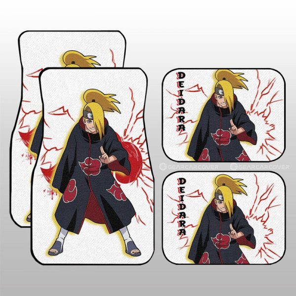 Deidara Car Floor Mats Custom For Fans