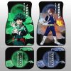 Deku And Shouto Car Floor Mats Custom Car Accessories