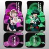 Deku And Uraraka Car Floor Mats Custom Car Accessories