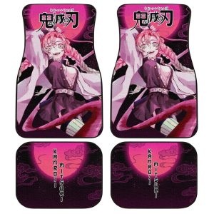 Demon Slayer Mitsuri Kanroji Car Floor Mats Custom Anime Car Accessories