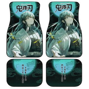 Demon Slayer Muichiro Tokito Car Floor Mats Custom Anime Car Accessories