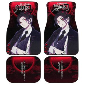 Demon Slayer Muzan Kibutsuji Car Floor Mats Custom Anime Car Accessories