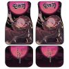 Demon Slayer Nezuko Car Floor Mats Custom Moonlight Anime Car Accessories