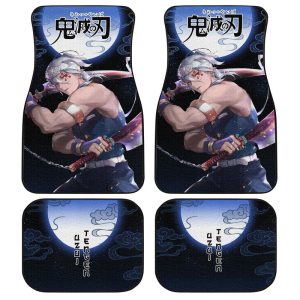 Demon Slayer Tengen Uzui Car Floor Mats Custom Anime Car Accessories