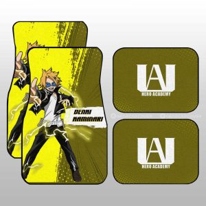 Denki Kaminari Car Floor Mats Custom For My Hero Academia Anime Fans