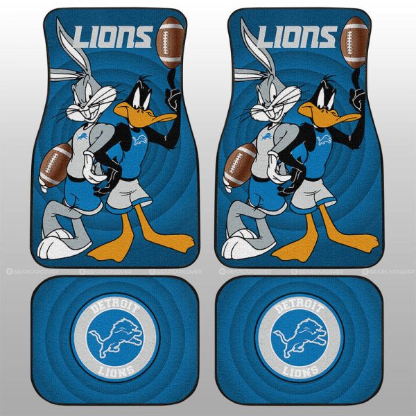 Detroit Lions Car Floor Mats Custom Car Accessories