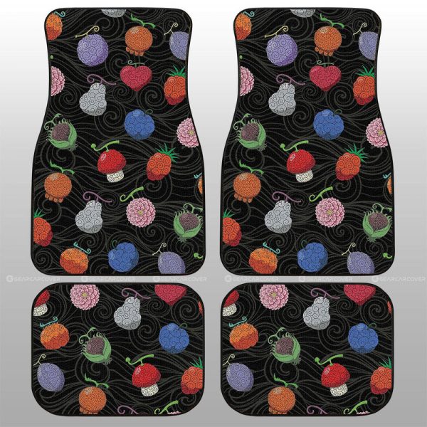 Devil Fruits Car Floor Mats Custom Car Accessories