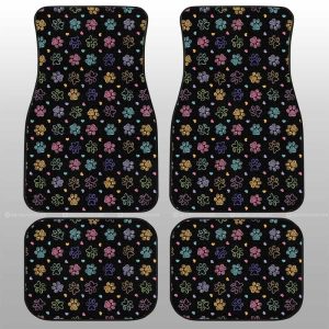 Dog Paw Car Floor Mats Custom Car Accessories