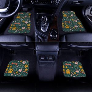 Dog Paws Car Floor Mats Custom Car Accessories For Dog Lovers