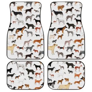 Dogs Breed Car Floor Mats Custom Dog Lover Car Accessories