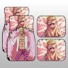 Donquixote Doflamingo Car Floor Mats Custom Anime One Piece Car Interior Accessories