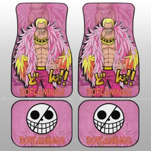 Donquixote Doflamingo Car Floor Mats Custom Car Accessories