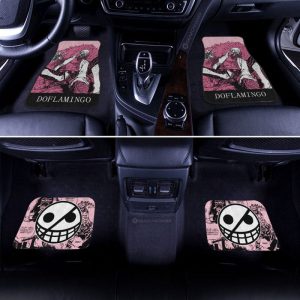 Donquixote Doflamingo Car Floor Mats Custom Car Accessories