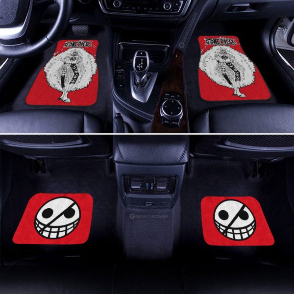 Donquixote Doflamingo Car Floor Mats Custom Car Accessories