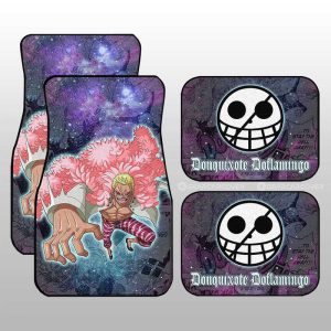 Donquixote Doflamingo Car Floor Mats Custom Car Accessories Manga Galaxy Style