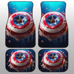 Donuts Car Floor Mats Custom Captain America Car Accessories