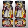 Douma Car Floor Mats Custom Characters Demon Slayer Car Accessories