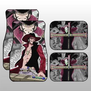 Dracule Mihawk Car Floor Mats Custom Car Accessories