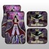 Dracule Mihawk Car Floor Mats Custom One Piece Anime Car Accessories Manga Galaxy Style