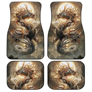 Dragon Car Floor Mats Custom Gift Idea Car Accessories