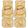 Dragonfly Car Floor Mats Custom Apprendiz Cancer Car Accessories