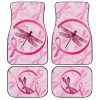 Dragonfly Car Floor Mats Custom Breast Cancer Car Accessories