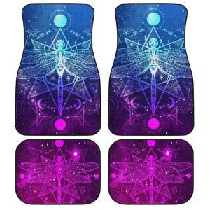 Dragonfly Car Floor Mats Custom Gift Idea Car Accessories