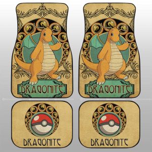 Dragonite Car Floor Mats Custom Car Interior Accessories