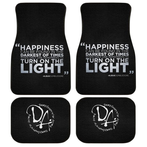 Dumbledore Saying Harry Potter Custom Car Floor Mats