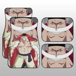 Edward Newgate Car Floor Mats Custom Anime One Piece Car Accessories