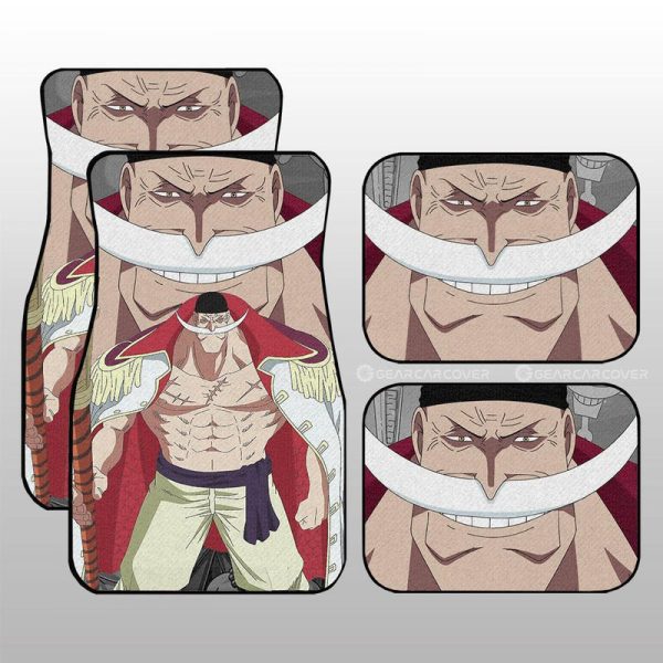 Edward Newgate Car Floor Mats Custom Anime One Piece Car Accessories